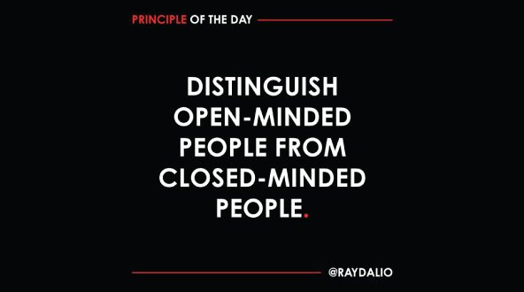 Open-minded people seek to learn by asking questions